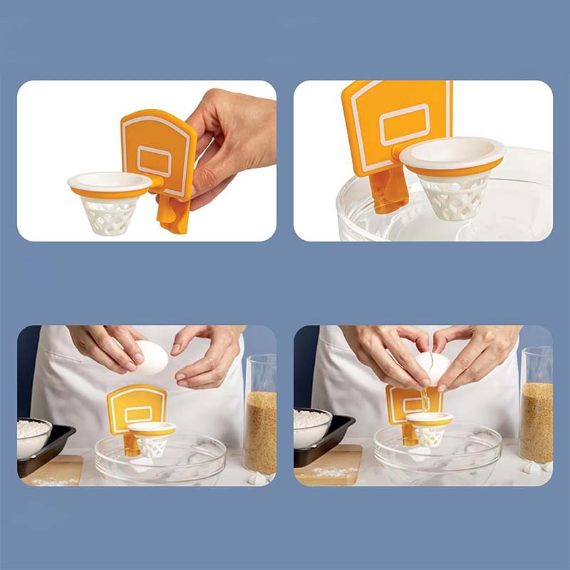 Basketball Hoop Eggeplomme Separator
