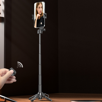 Mini Bærbar 3-i-1 Selfie Stang