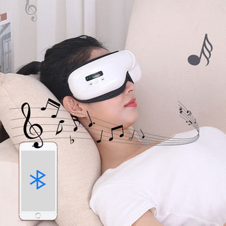 Øyemassasjeapparat med varmeterapi