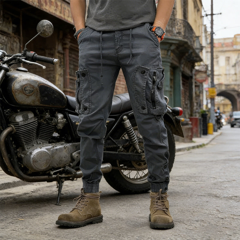 Herre Urbane Skinny Cargobukser