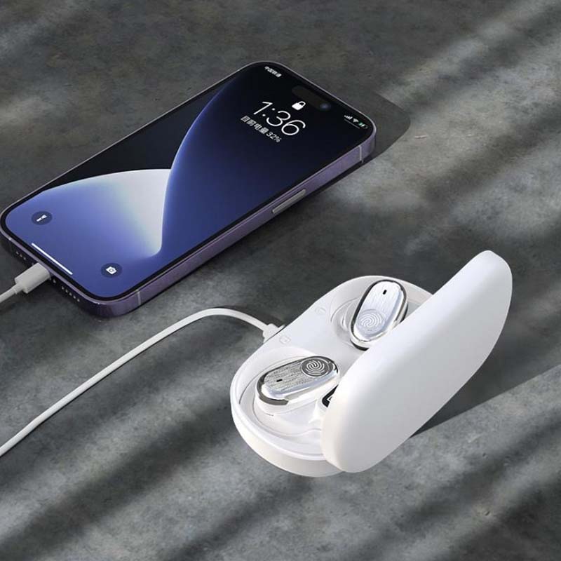 mAh ladeetui Bluetooth-headset