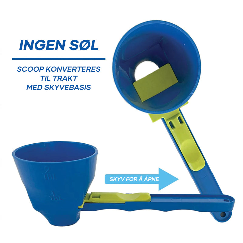 Sølefri måletrakt