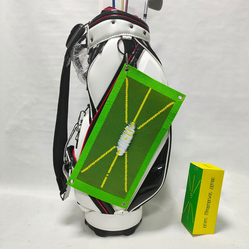 Golftreningsmatte for svingdeteksjon