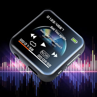 Multifunksjonell musikkspiller og opptaker