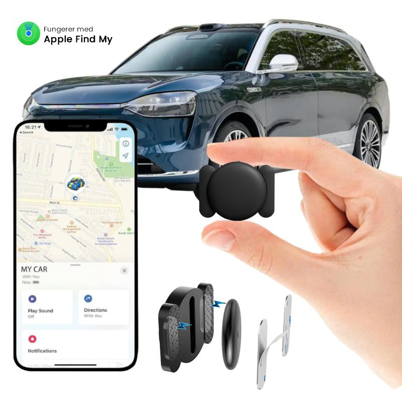 GPS-tracker med værbestandig magnetdeksel