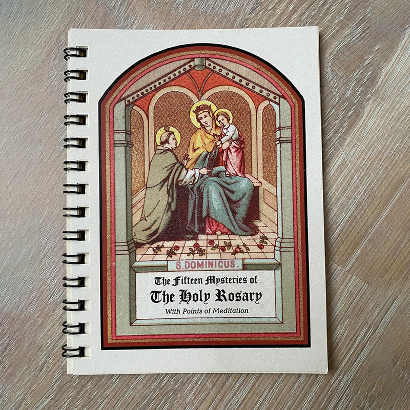 Rosenkrans-meditasjonsbok i LOMMESTØRRELSE
