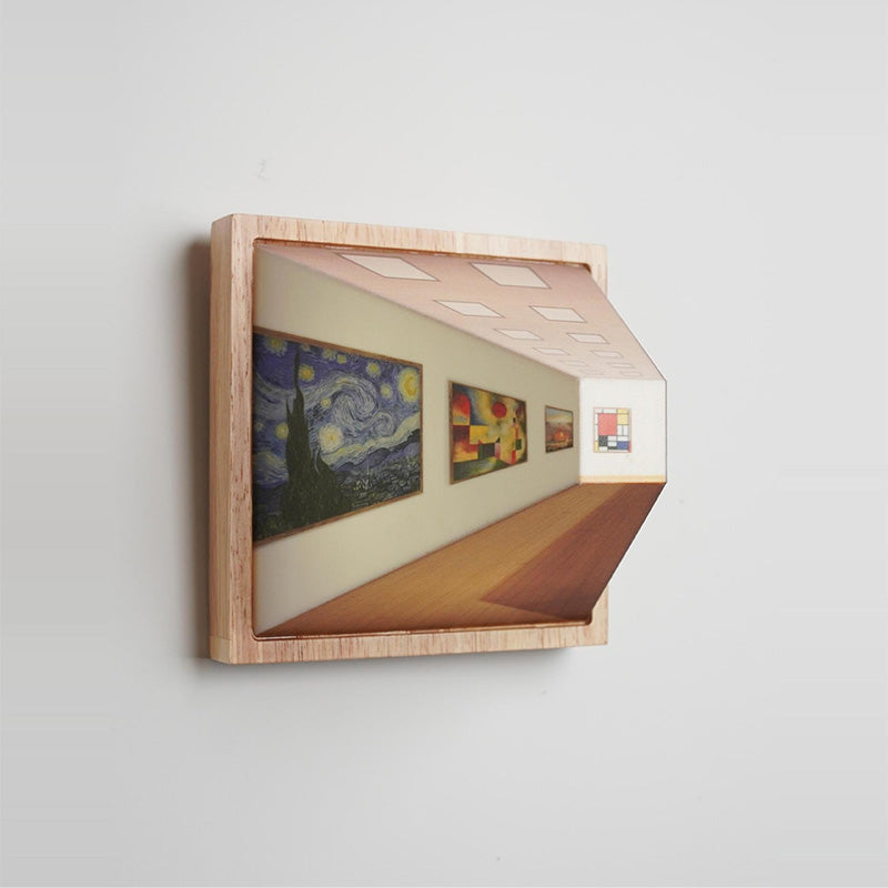 3D Nattlampe med Nakenøye-effekt