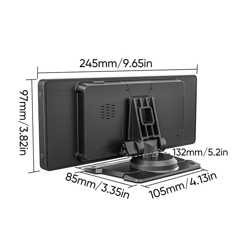 Bilnavigasjon med Stor Skjerm