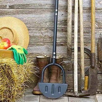 Halvmåne gresskantklipper med T-håndtak