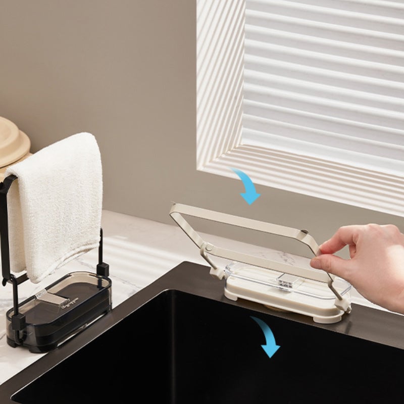 Praktisk kjøkkenvask søppel filter stativ