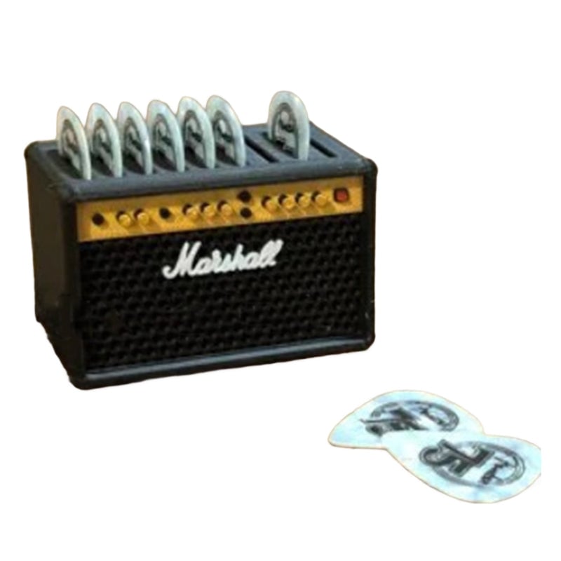 Mini Gitarforsterker Plekterholder