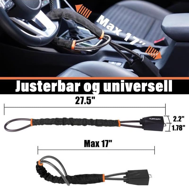 Universell Bilrattlås