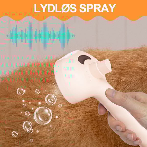 Sunnook 3-i-1 Spray Kattbørste