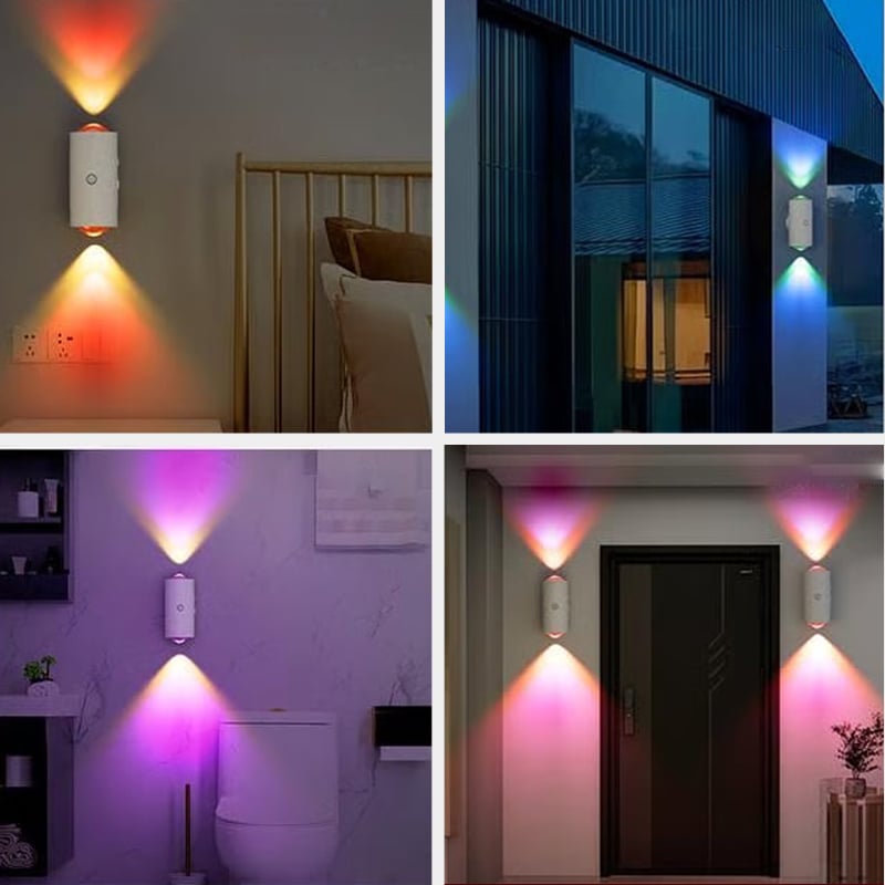 Sakerplus RGB Nattlys med Bevegelsessensor