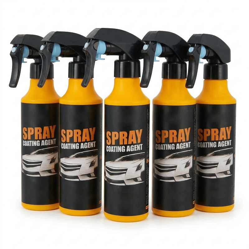 Rengjørings- og pleiespray for billakk