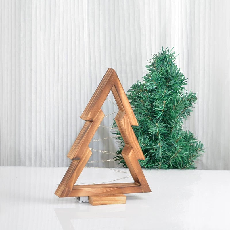 Hjem Juletre-Pynt i Tre