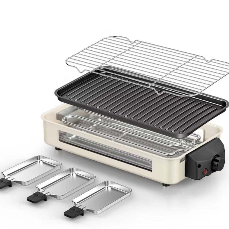 SAKER® Elektrisk Innendørs Grillsett