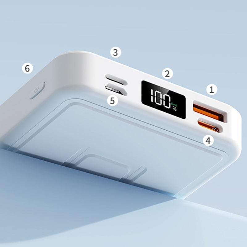 Trådløs Bærbar Magnetisk Powerbank