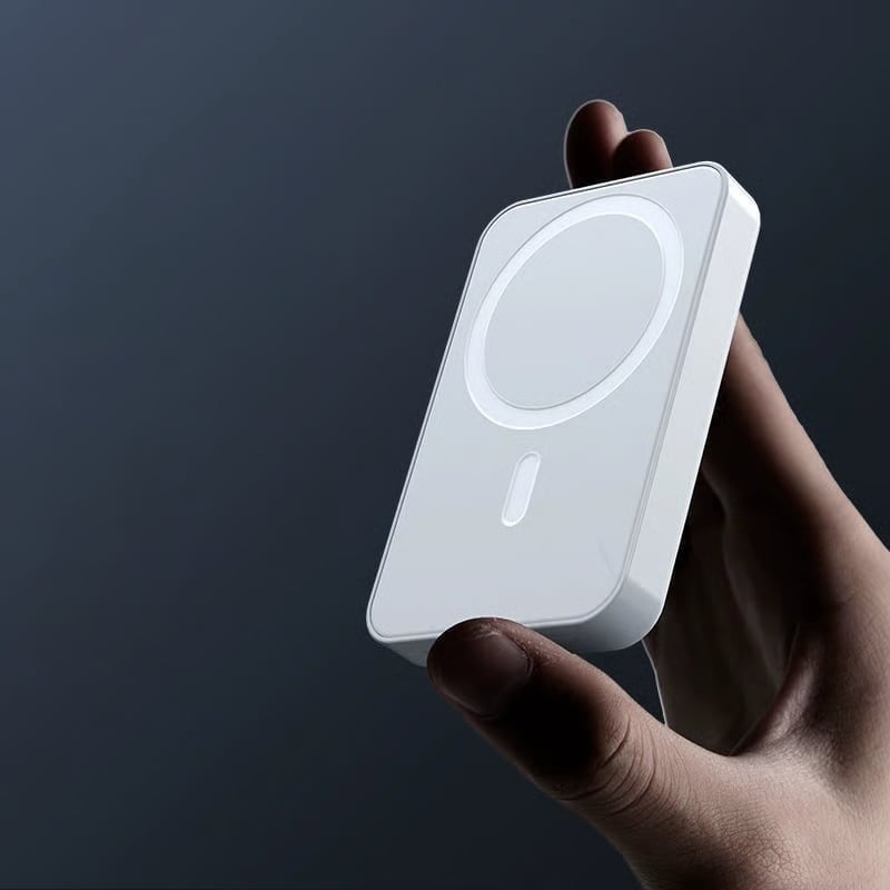 Bærbar Magnetisk Powerbank