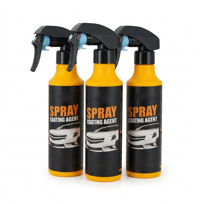 Rengjørings- og pleiespray for billakk