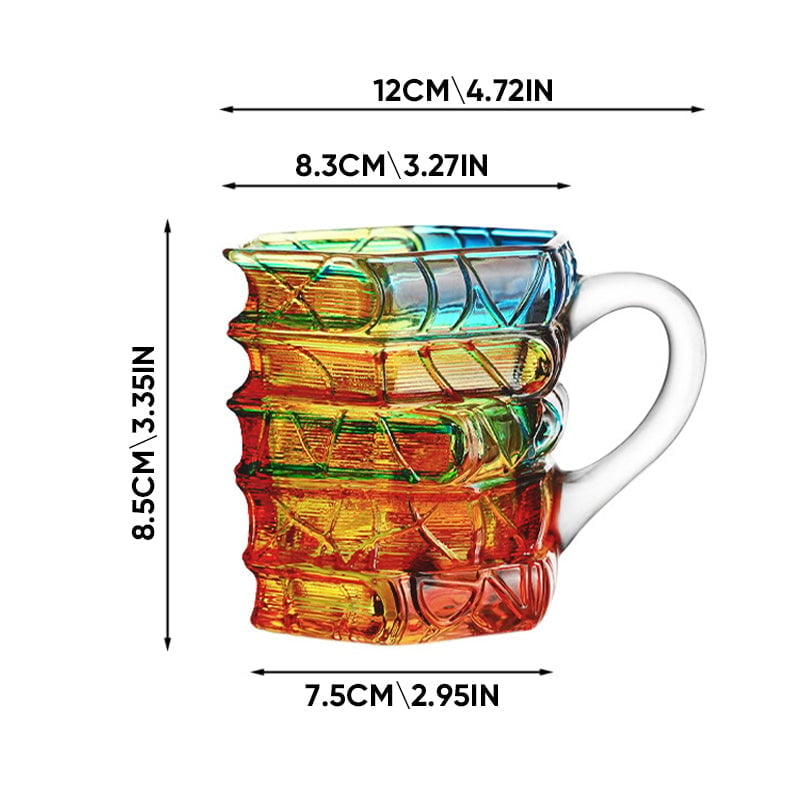 Håndmalt Bok-Kaffekopp