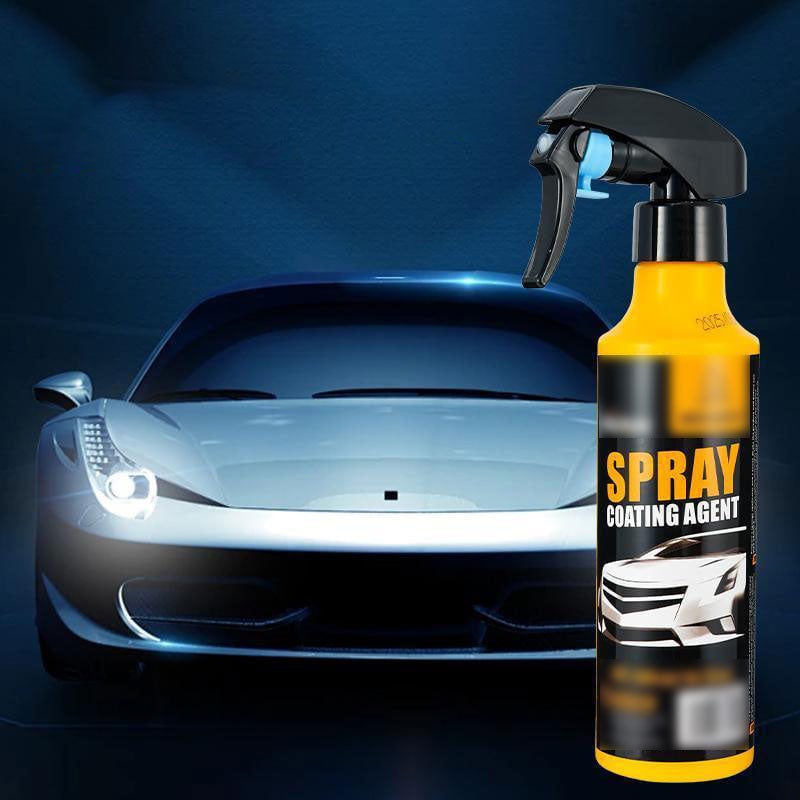 Rengjørings- og pleiespray for billakk