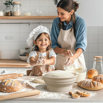 Oppvarmende Surdeigsbrød Kurvsett