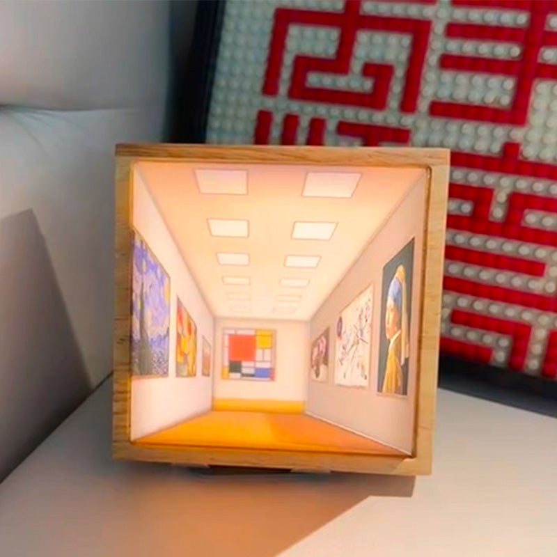 3D Nattlampe med Nakenøye-effekt
