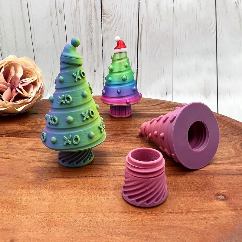 3D-trykt juletre Stasher Ornament