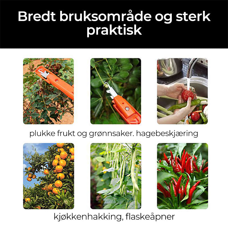 Effektivt fruktinnsamlingsverktøy