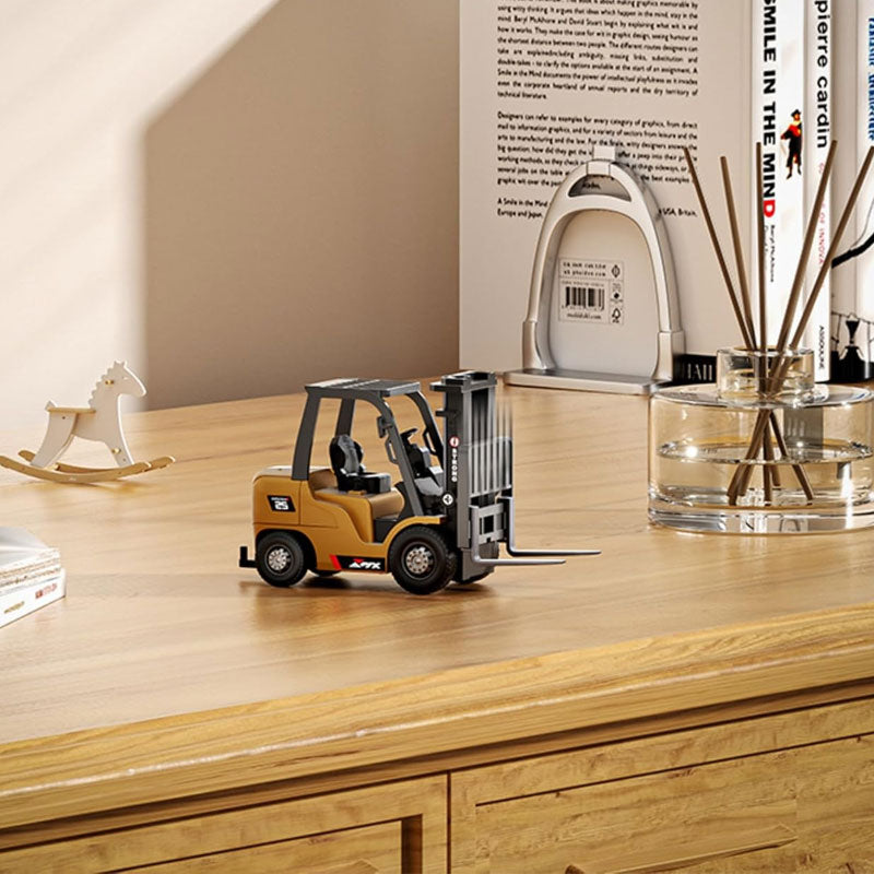 Mini Fjernstyrt RC-Gaffeltruck i Skala 1:64