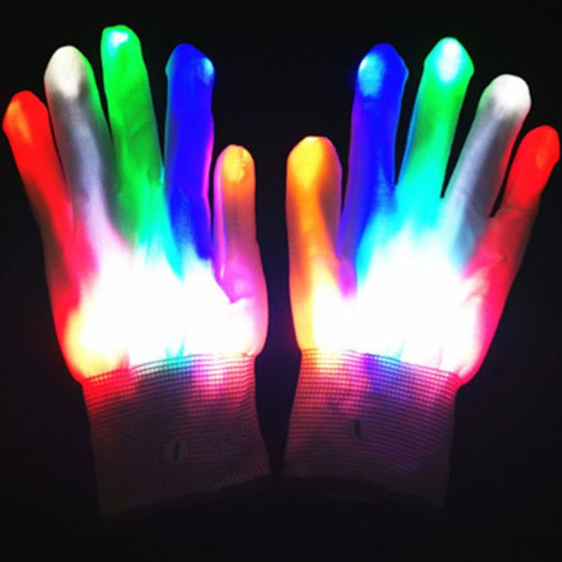 LED-lysende hansker