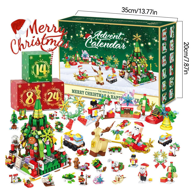 Ny adventskalender Barnas julebyggeklosser
