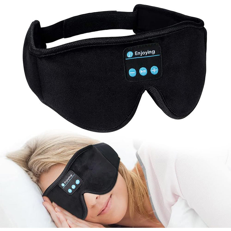 Bluetooth musikk-sovemaske