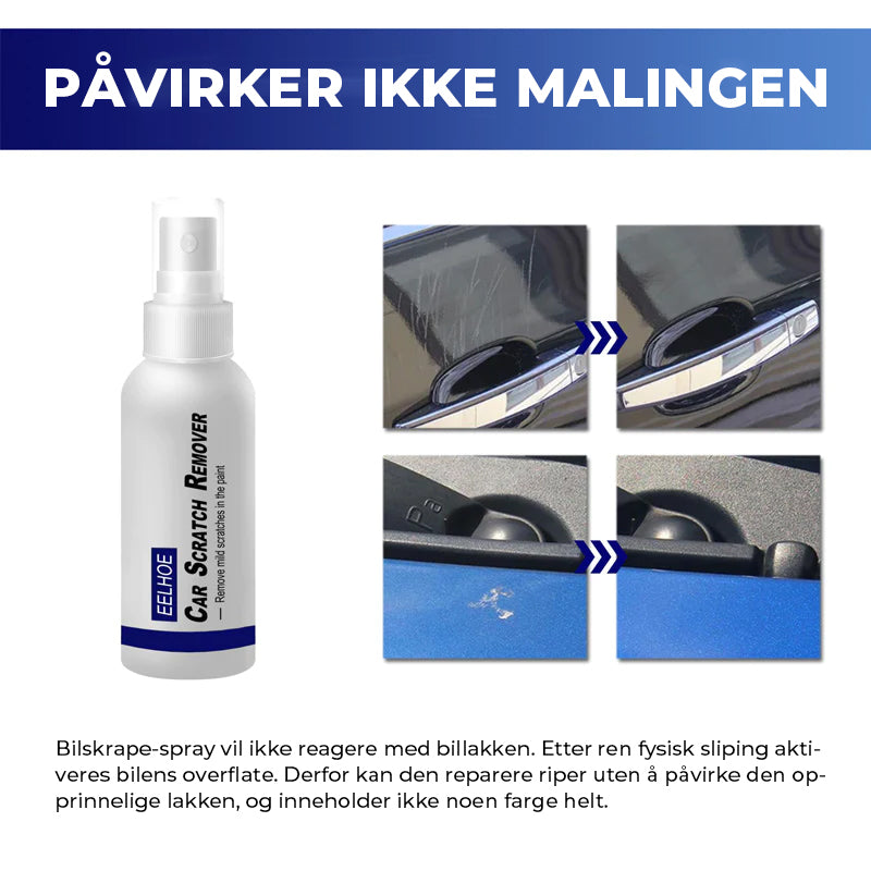 Høyteknologisk bilrypefjerningsspray