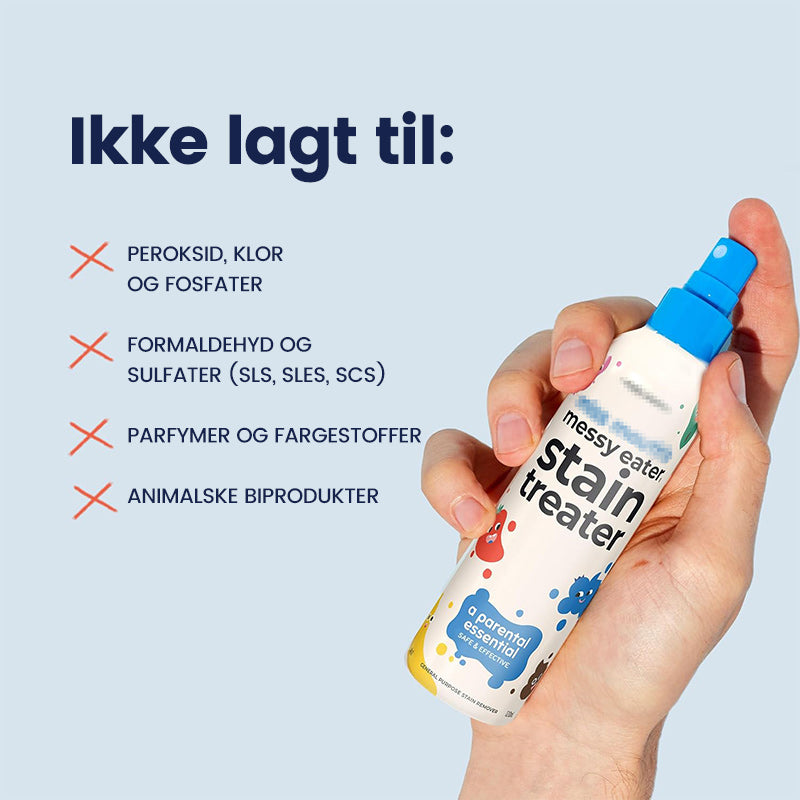 Skånsom flekkfjerner for babyer