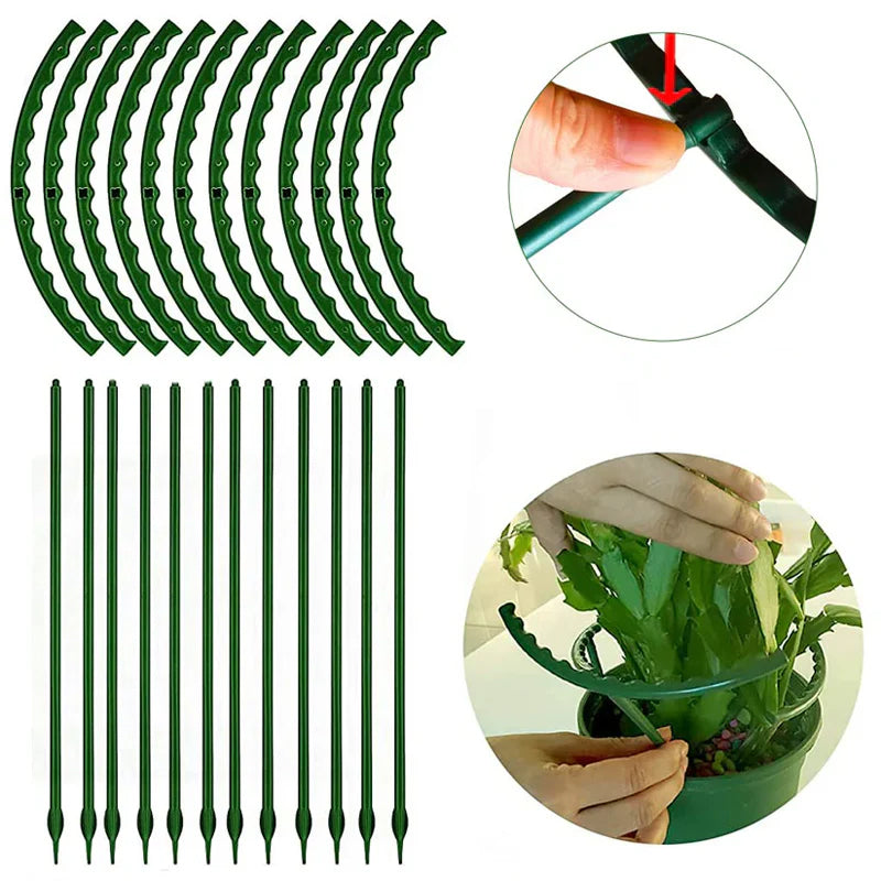 Støttebur for hageplanter
