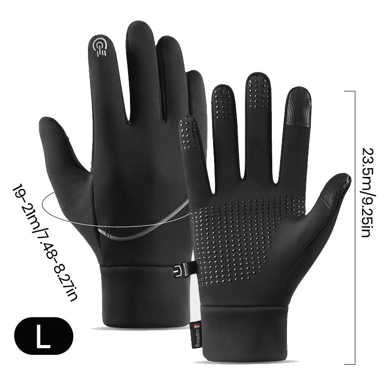 Winterwinddichte Touchscreen-Fahrradhandschuhe