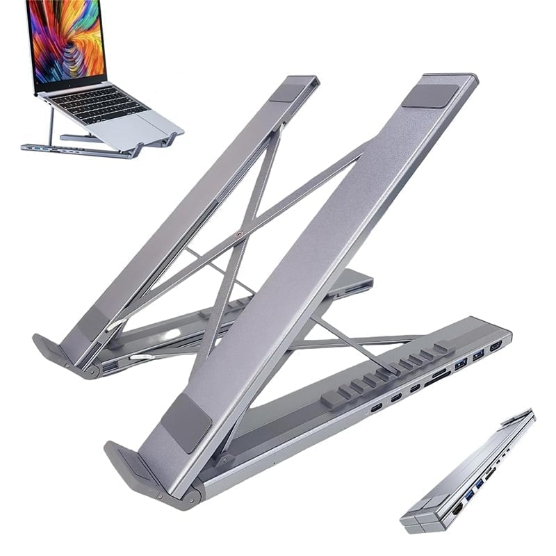 8-i-1 USB-C-Dokkingstasjon for Bærbar PC