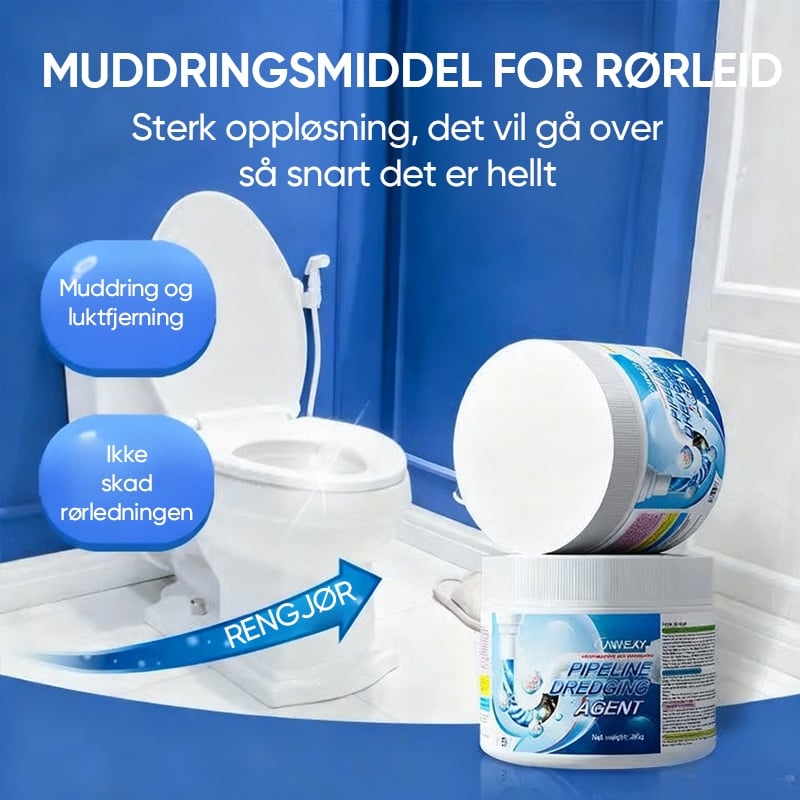 Kraftig Rørmudringsmiddel
