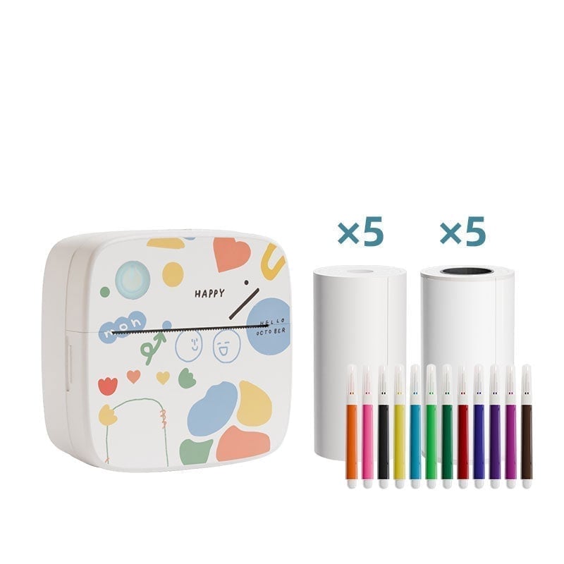 Mini Trådløs Bluetooth-Etikettskriver