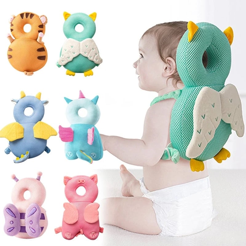 Søt hodebeskyttelsespute for babyer