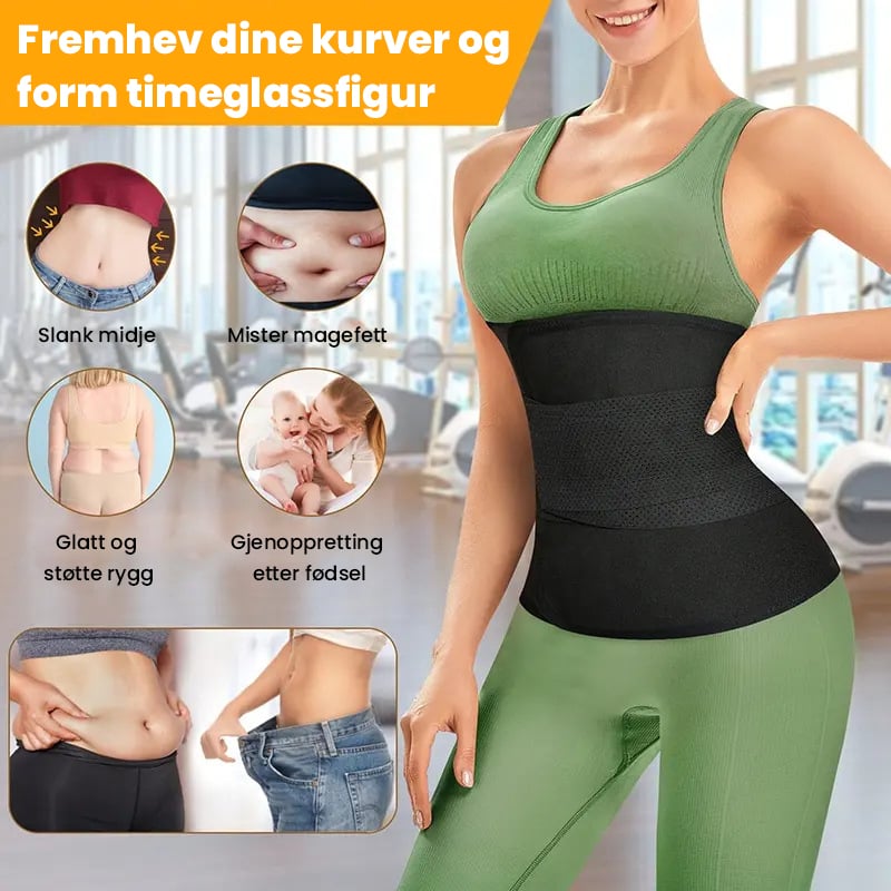 Kvinnenes midje-bånd med borrelås