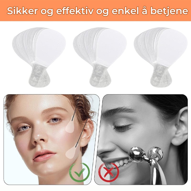 Oppstrammende formende effektiv ansiktsløftningsplaster