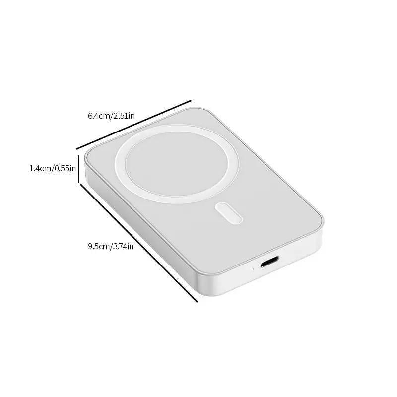 Bærbar Magnetisk Powerbank