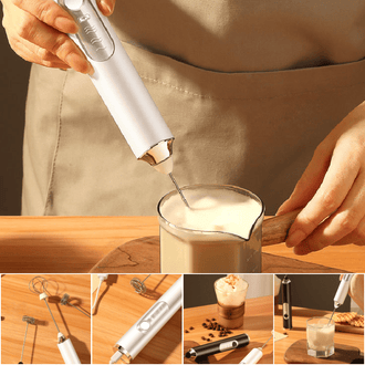 Husholdnings Håndholdt Elektrisk Melkeskummer