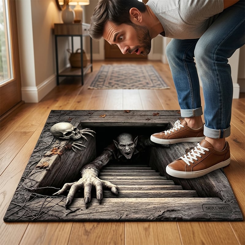 Halloween Skrekk Velkomstmatte