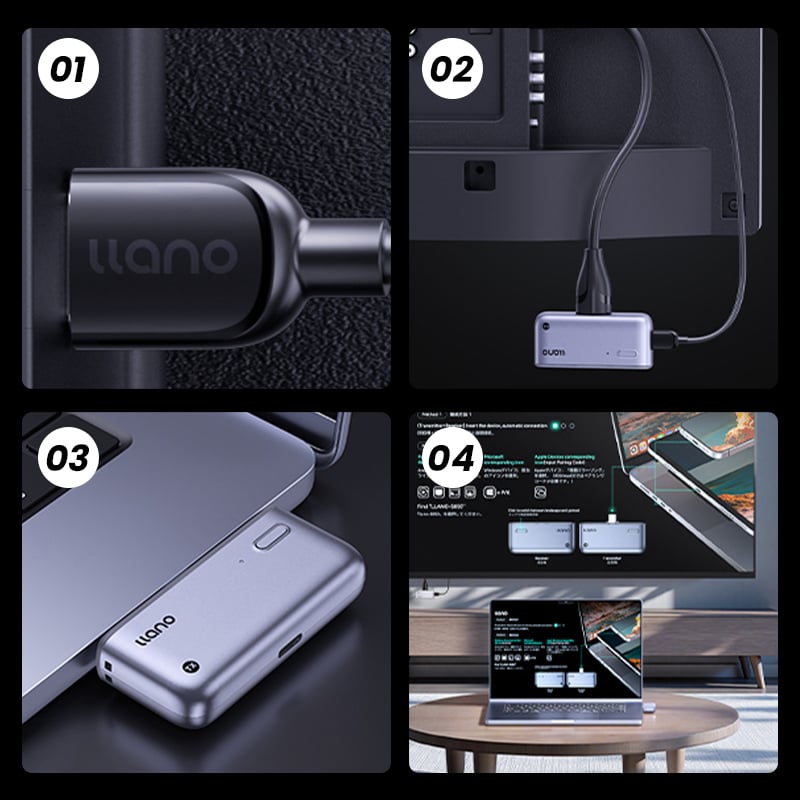 Type-C Trådløs HDMI-Projektor