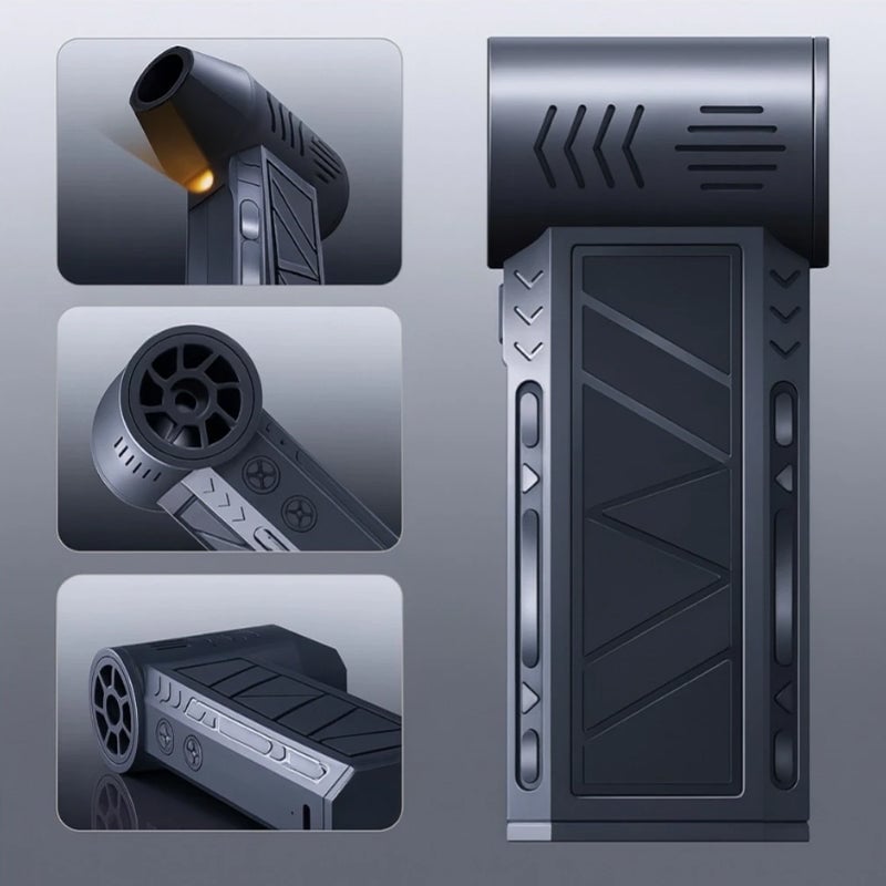 Kraftig Bærbar Turbo Støvrenser