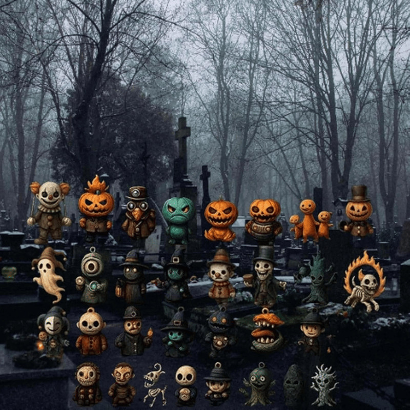 31 Netter med Skrekk Halloween-Nedtellingsboks